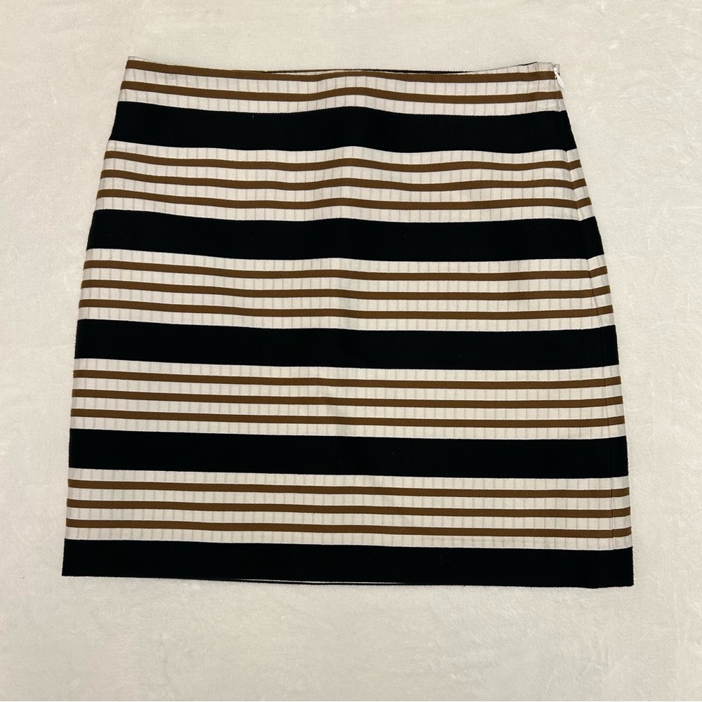 LOFT Striped Skirt Size 4